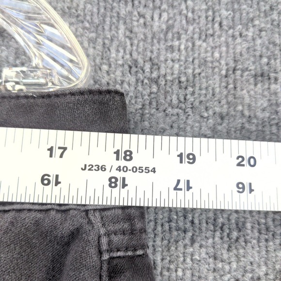 Seven7 Women's Booty Shaper Straight Leg Jeans Black 16 5-Pocket Dark Wash - Picture 15 of 16